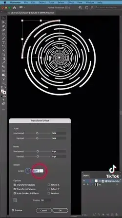 Abstract Illustrator tip