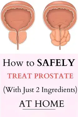 How to SAFELY
TREAT PROSTATE
(With Just 2 Ingredients)
AT HOME