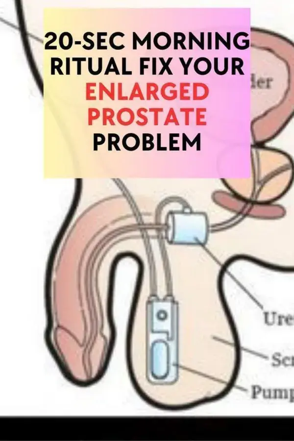 How A 20-Sec Morning Ritual Fix Enlarged Prostate Problem Fast