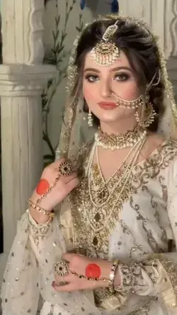 Nikaah Bridal makeover #nikaah #bride #pakistanibride #dulhaanddulhan