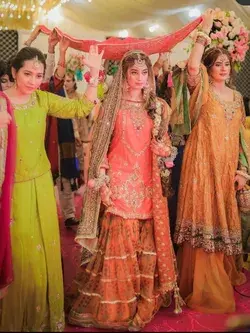 Bridal dress Mehandi dress Wedding wear Pakistani dresses Stylish dress   Pakistani fashion