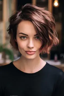 28 Short Wavy Bob Haircuts Trending Right Now