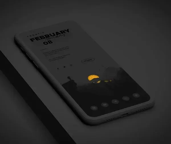 iPhone black theme