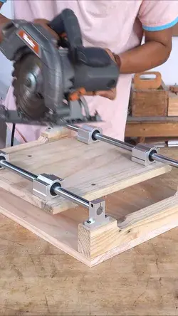 DIY Circular Saw Rail Guide JIG Making Part2