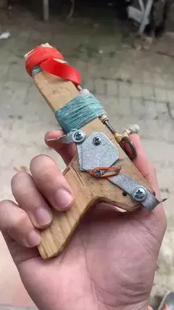Creative Wooden Short Gun