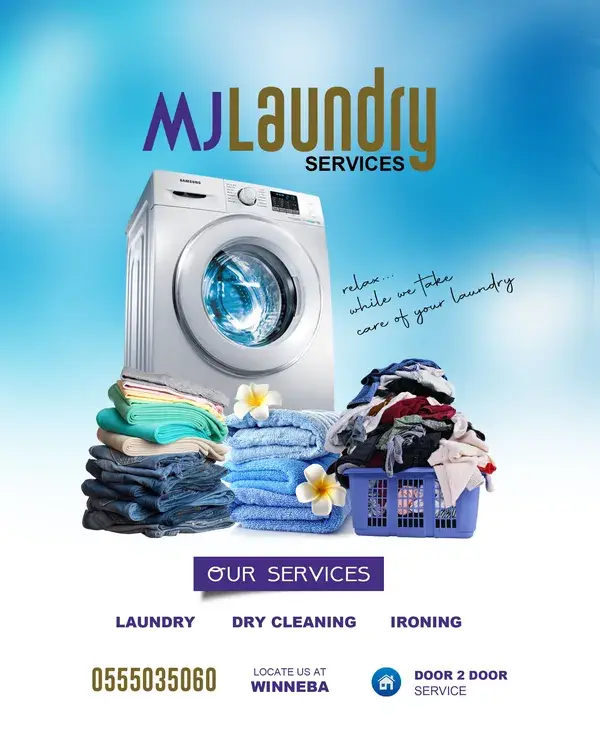 Laundry flyer