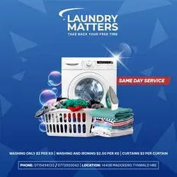 Laundry Matters Flyers