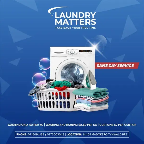 Laundry Matters Flyers