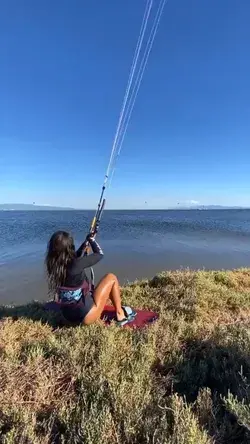 Never Give Up| Kite Surf | Kite Surfer Girl