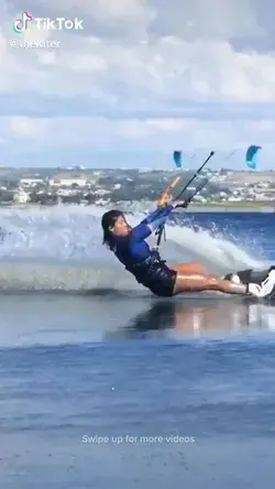 kite surfing 