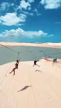 Ziplining in Brazil, How cool is that?