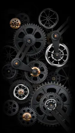 Luxury Mechanical Age02（Animated） - Apps on Galaxy Store | Leaves wallpaper iphone, Dark phone wallpapers, Dark wallpaper iphone