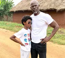 With all his super star status, Hollywood movie star still visits his village in Benin