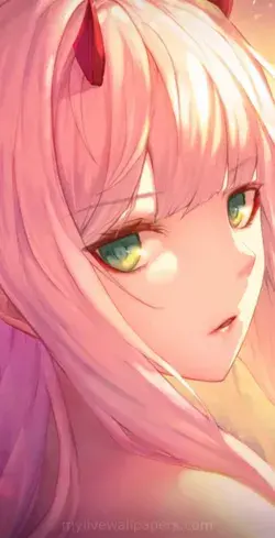 GLOWY EYES ZERO TWO LIVE WALLPAPER