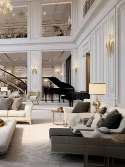 Elegance Defined: Classic Luxury Mansion Living Room Ideas