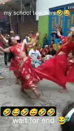 What a dance.. by school teacher...