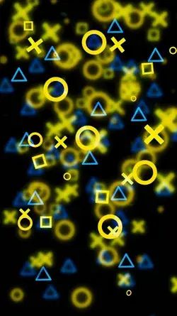 PS5 SYMBOLS 3D YELLOW VERSION