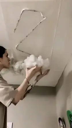 Led Cloud Ceiling ☁️🌩️
Que tal decorar sua sala de jogos com uma iluminação dessas ?!