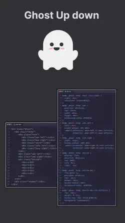 CSS ghost animation