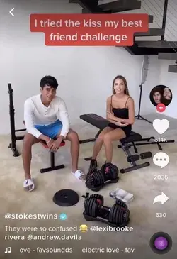 The stokes twin on tiktok