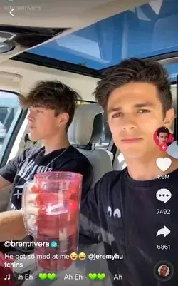 Brent Rivera on tiktok