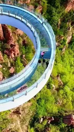 Glass Corridor In China