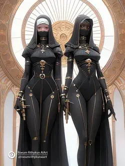 The Nun Futuristic Fashion