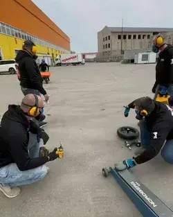 F1 pitstop construction edition