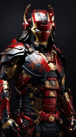 Samurai Iron Man!!