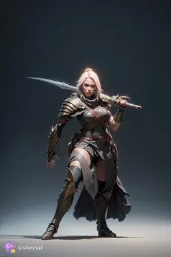⚔️ Epic Legends: 3D Masterpieces 🌟Art&Female Warrior