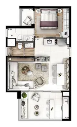 Create 3d floor plans within 24 hours by Freedomdesigns_ | Fiverr