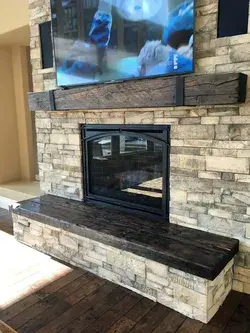 Most recent Pictures rock Fireplace Mantels Concepts