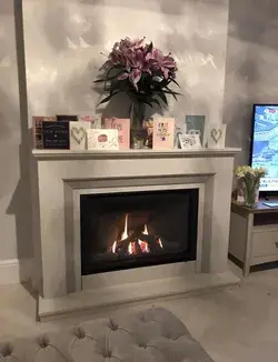 New fireplace