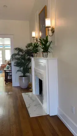 Fireplace renovation