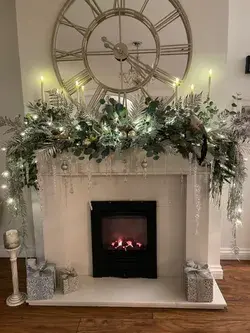 Xmas  fireplace