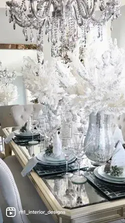 Christmas tablescape idea