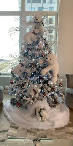 Christmas Vibes Teddy Bear Christmas Tree Christmas Home Decor Inspirations Christmas Gift Ideas