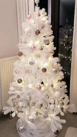 White Christmas Tree