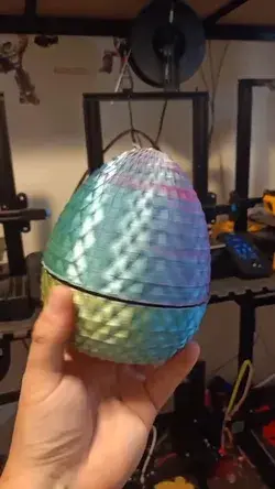 colour changing egg #3dprintinglife #fyp #fidgets #dragons