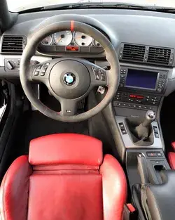 E46 M3 interior