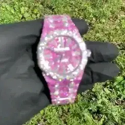 Audemars Piguet Bussdown Pink Custom by Johnnydangandco🥶💪🏼 SO DOPEE