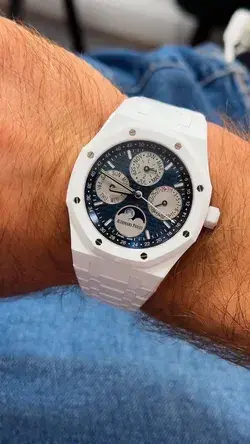 NEW Audemars Piguet "White Ceramic" Watch 2023