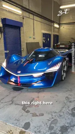 Alpine Hydrogen Powered Hypercar!