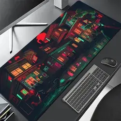 Mouse Pads Wrist Rests Personalized Art Gaming Mouse Pad Gamer Large tapis de souris anime Rubber Locking Edge Big Computer Mousepad Laptop Desk Mat