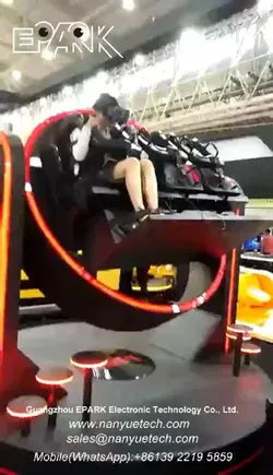 EPARK 3 Player VR Roller Coaster