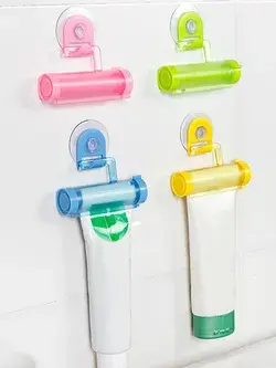 1pc Random Color Wall Mounted Toothpaste Squeezer