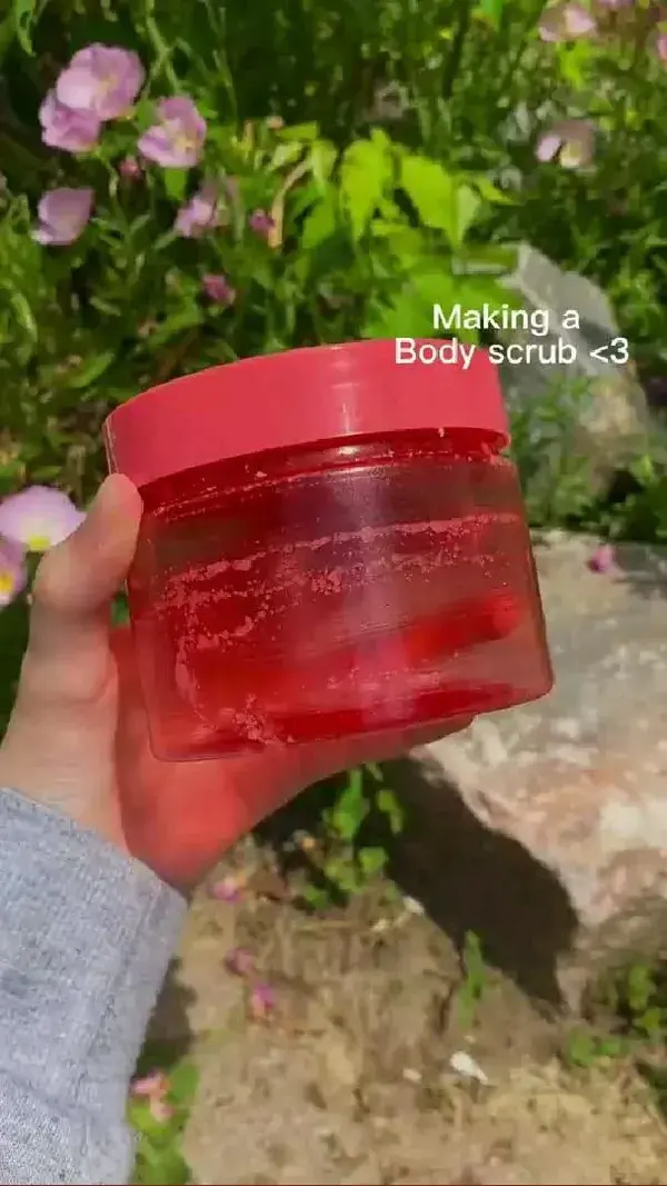 diy body scrub