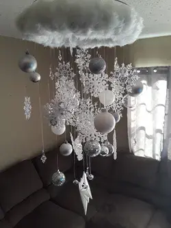 Winter wonderland chandelier 