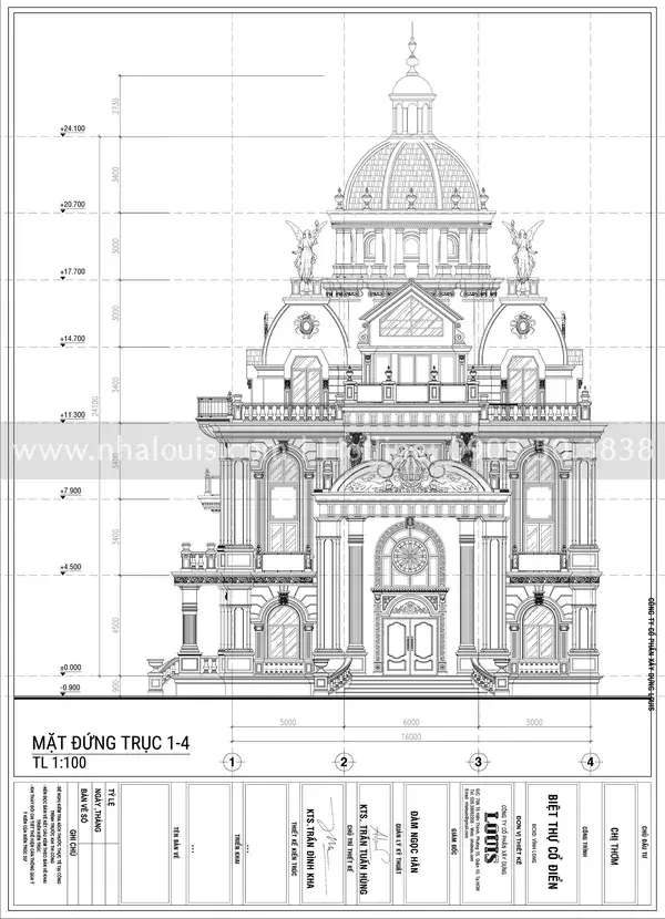 Công ty thiết kế xây dựng nhà - Thiết kế biệt thự tại TPHCM | LOUIS