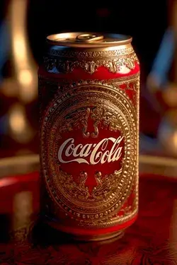 Luxury Gold taste Coke, will melt you throat 😛🔥